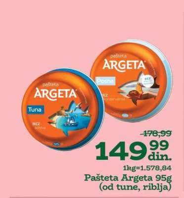 Pašteta Argeta 95g