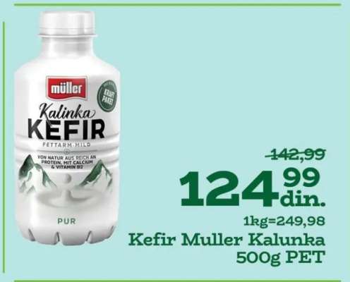Kefir Muller Kalunka 500g PET