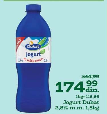 Jogurt Dukat
