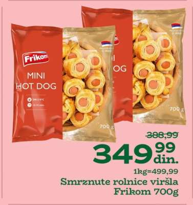 Frikom mini hot dog