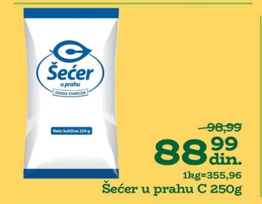 Šećer u prahu C 250g