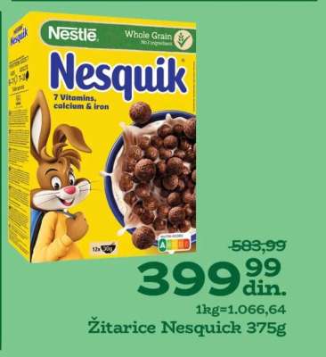 Žitarice Nesquick 375g