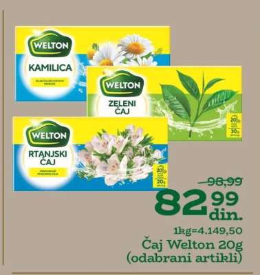 Čaj Welton 20g