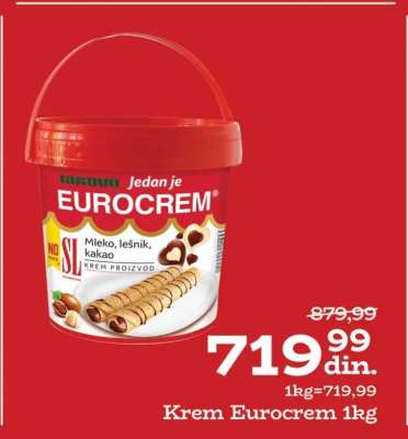 Krem Eurocrem 1kg