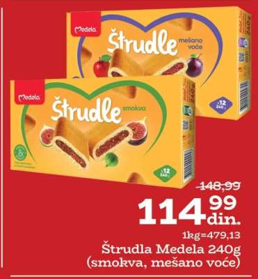Štrudla Medela 240g