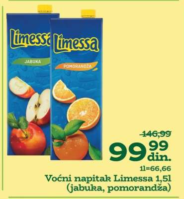 Voćni napitak Limessa 1,5l