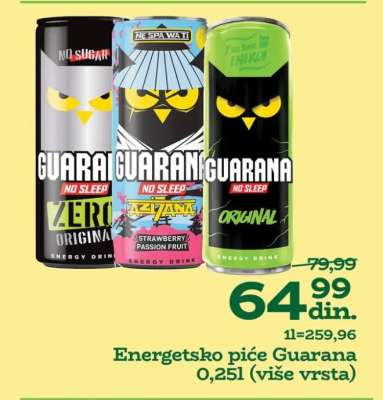 Energetsko piće Guarana
