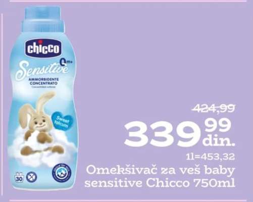 Omekšivač za veš baby sensitive Chicco 750ml