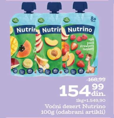 Voćni dezert Nutrino