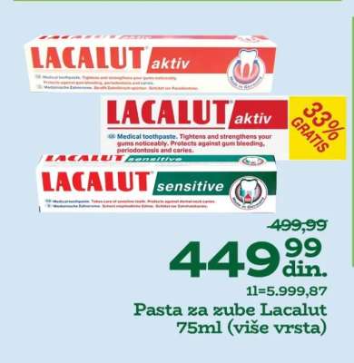 Pasta za zube Lacalut