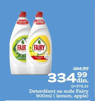 Deterdžent za sude Fairy
