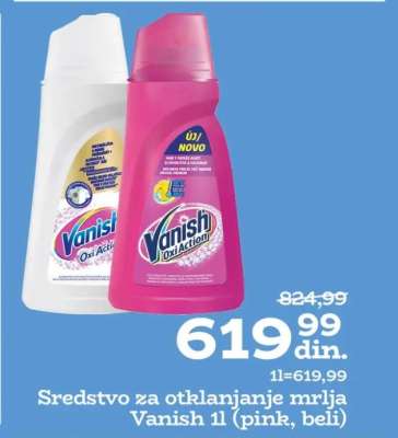 Vanish 1l (pink, beli)