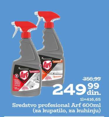 Sredstvo profesional Arf 600ml
