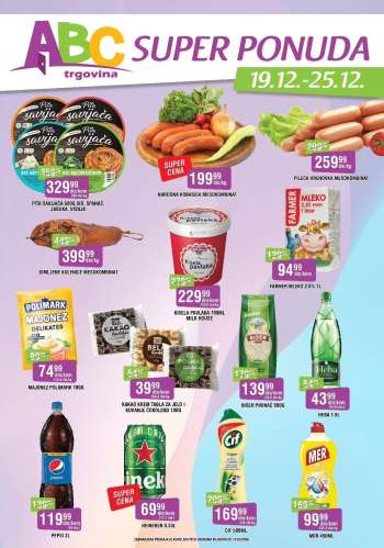 ABC Trgovina katalog - 19.12.2025 - 25.12.2025.
