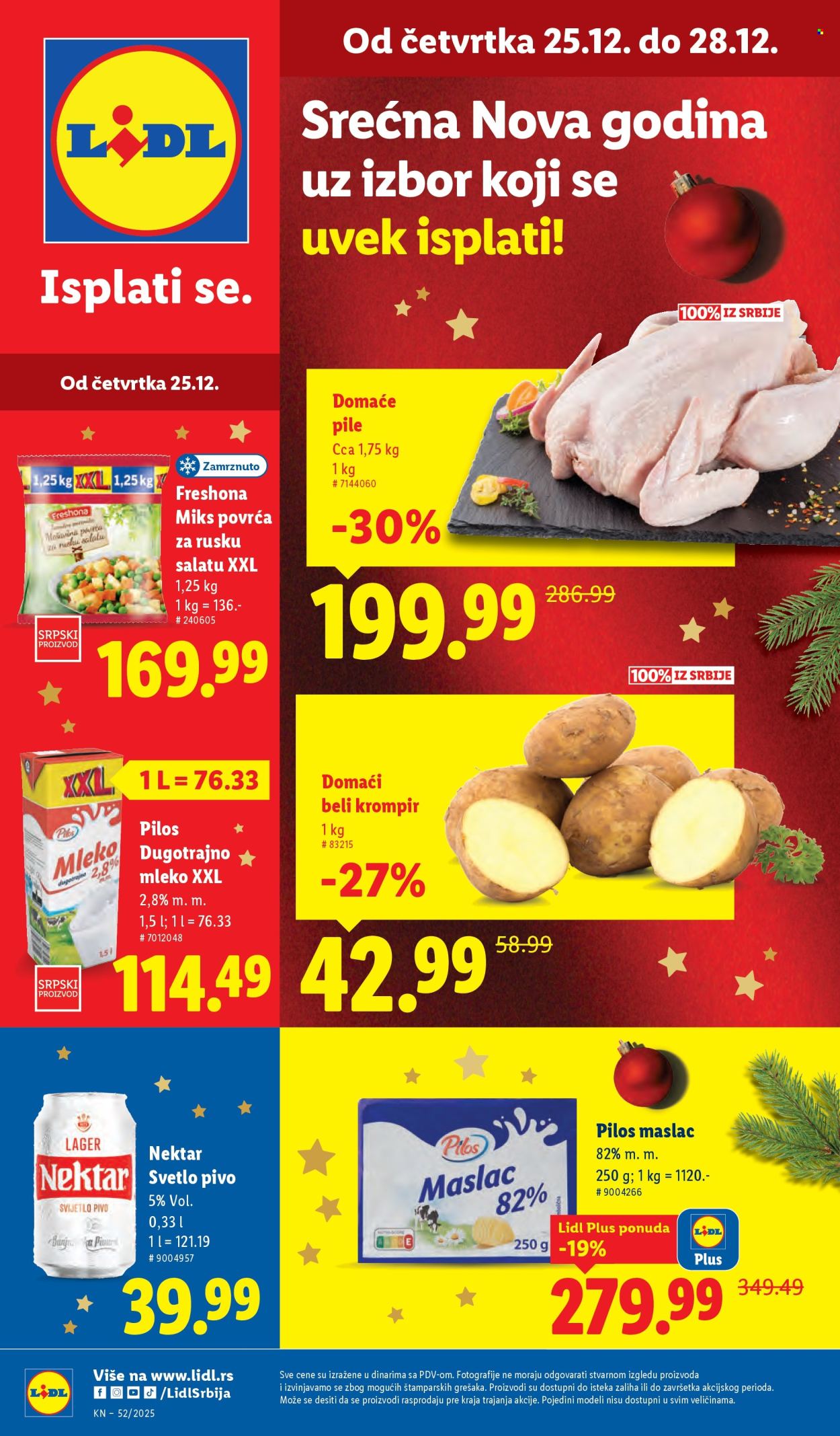 Lidl katalog - 25.12.2025 - 31.12.2025. Stranica 1