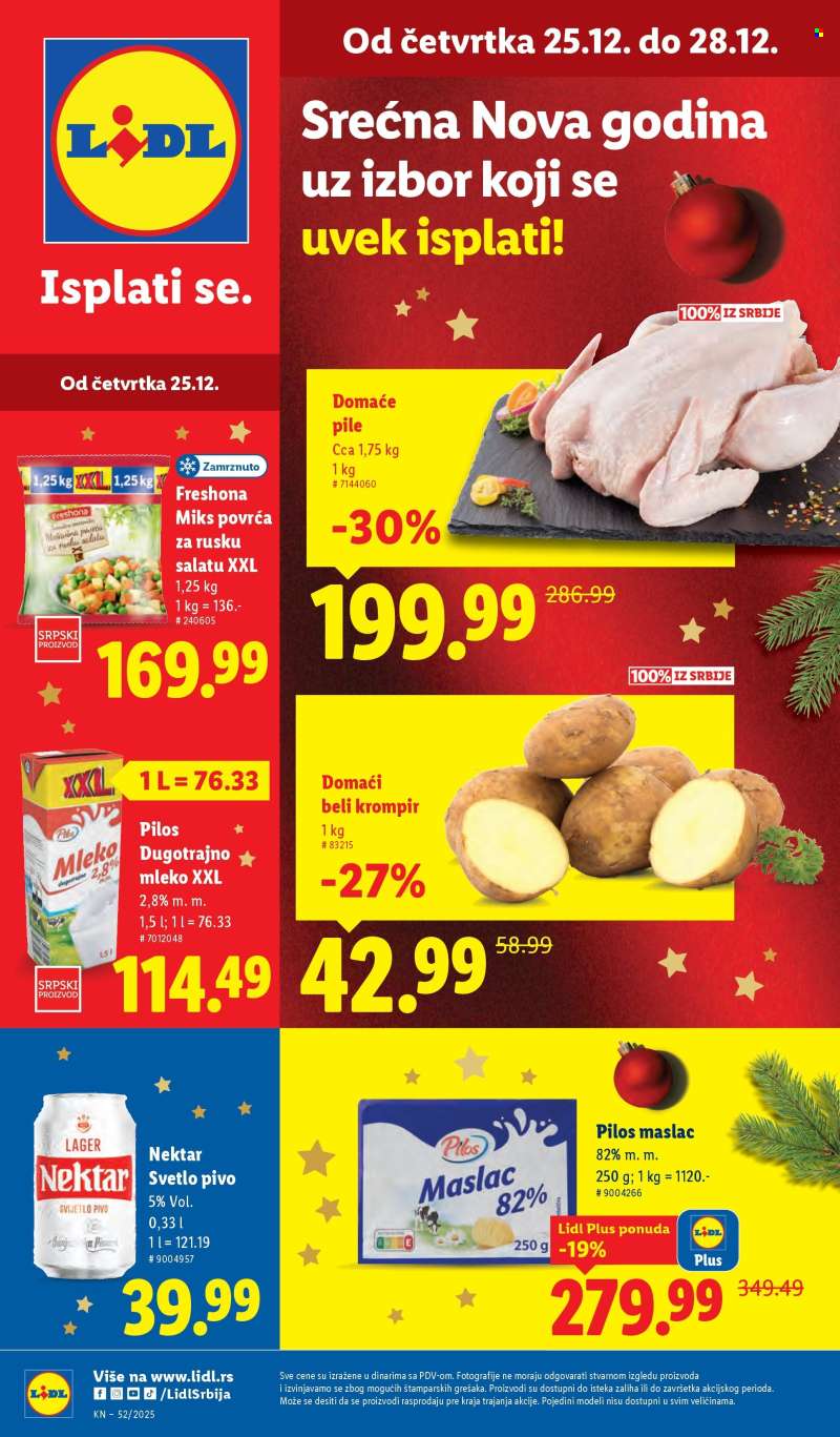 Lidl katalog - 25.12.2025 - 31.12.2025.