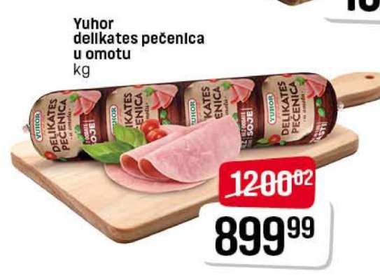 Yuhor delikates pečenica u omotu