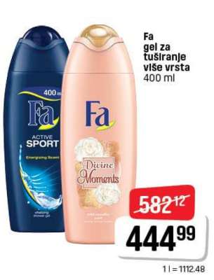 FA Gel za tuširanje