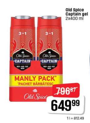 Old Spice Captain gel