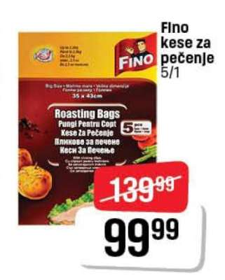Fino kese za pečenje 5/1