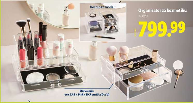 Organizator za kozmetiku