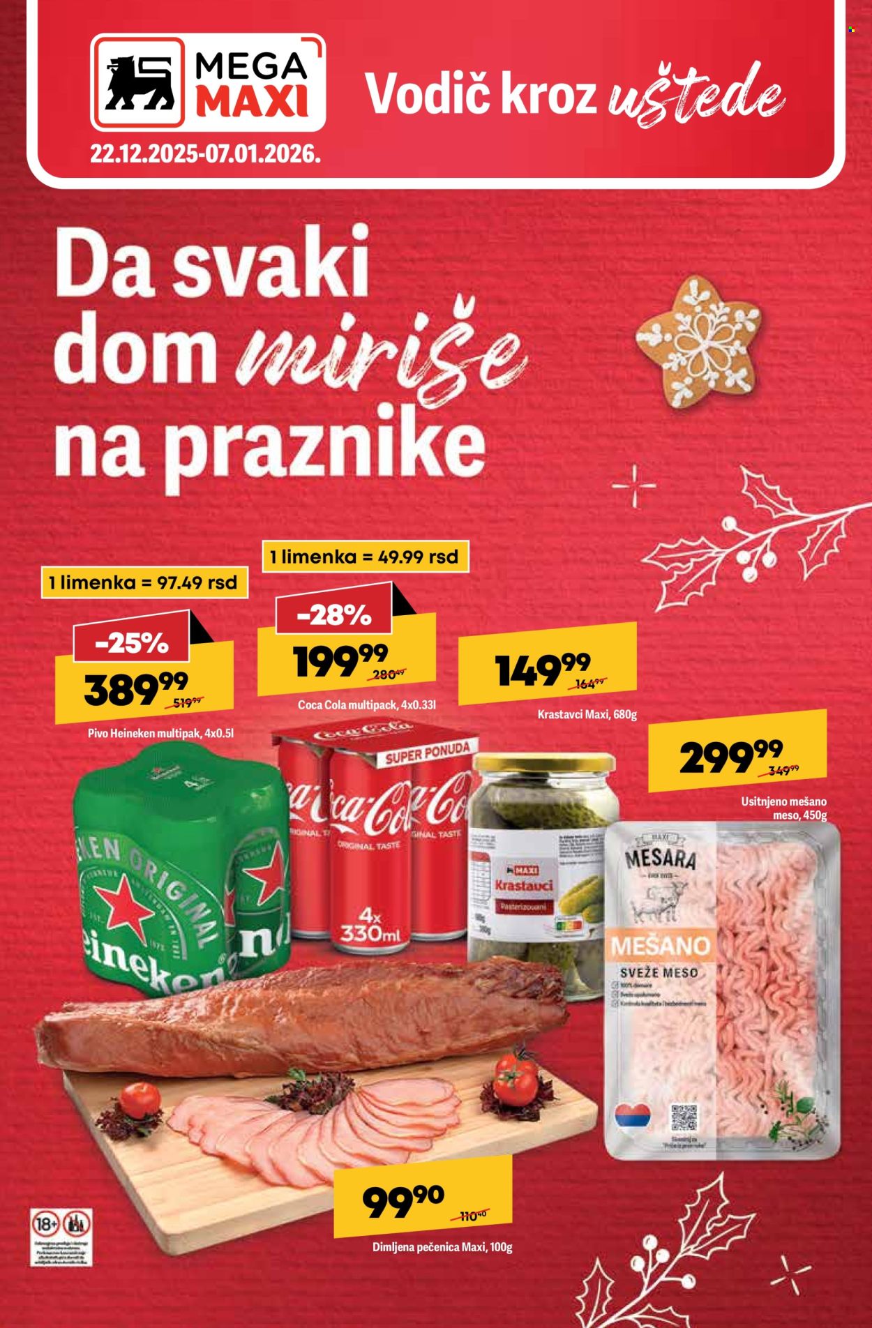 Mega Maxi katalog - 22.12.2025 - 07.01.2026. Stranica 1