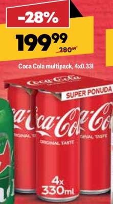Coca Cola multipack 4x0.33l