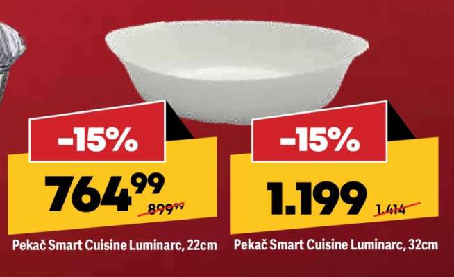 Pekač Smart Cuisine Luminarc 32cm