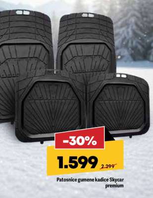 Patosnice gumene kadice Skycar premium