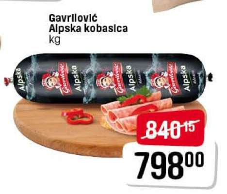 Gavrilović Alpska kobasica