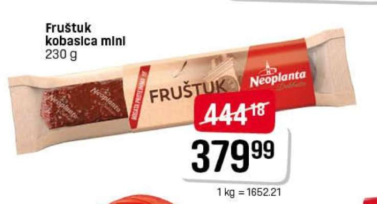FRUŠTUK KOBASICA MINI
