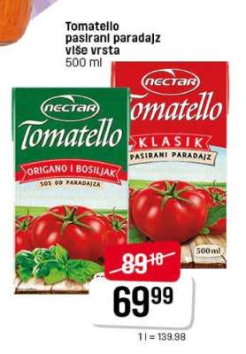 Tomatello Pasirani paradajz