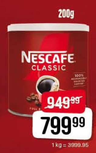 Nescafe Classic 200g