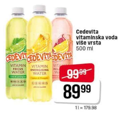 Cedevita vitaminska voda