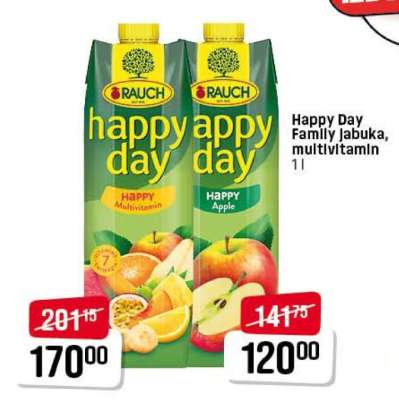 Happy Day Family Jabuka, Multivitamin