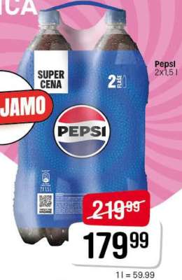 Pepsi 2x1,5 l