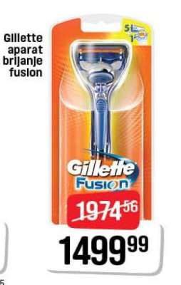 Gillette aparat brijanje fusion