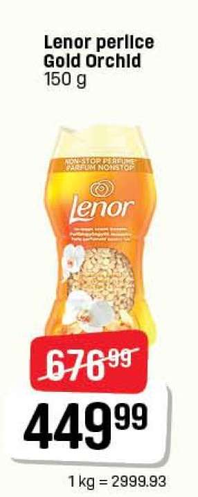 Lenor perlice Gold Orchid