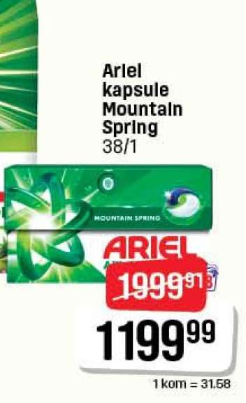 Ariel kapsule Mountain Spring 38/1