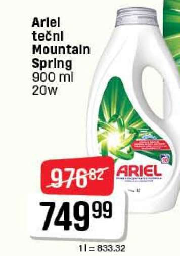 Ariel tekutý Mountain Spring