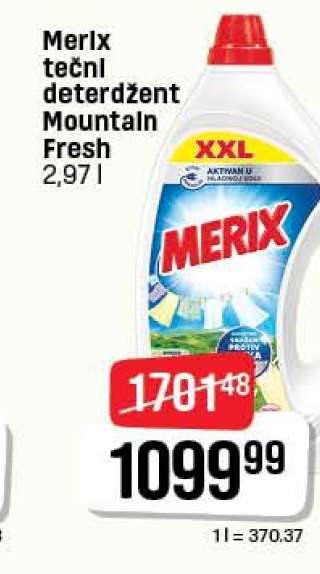 Merix tečni deterdžent Mountain Fresh