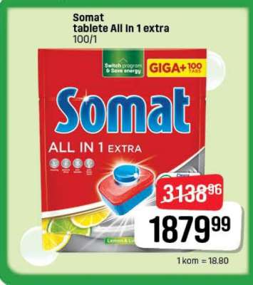 Somat Tablete All in 1 Extra