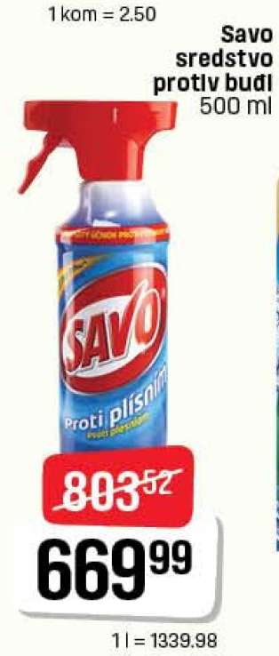 Savo sredstvo protiv buđi