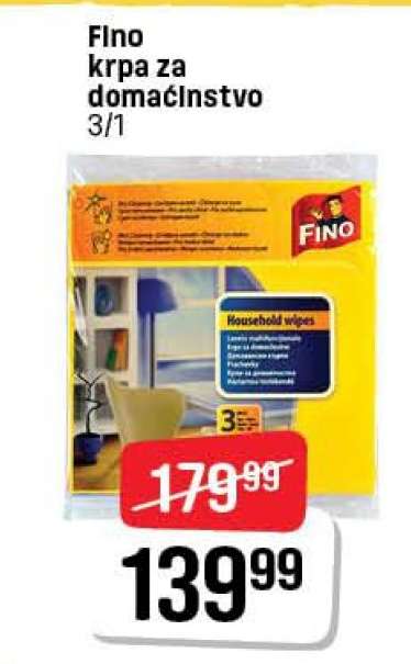 Fino krpa za domaćinstvo 3/1