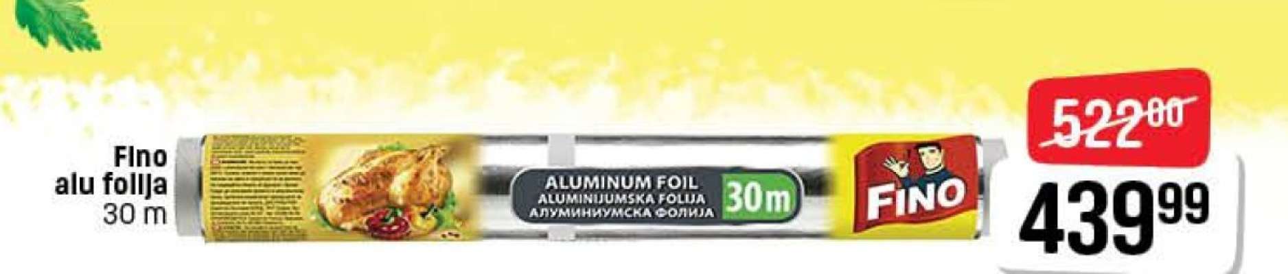 Fino alu folija 30 m