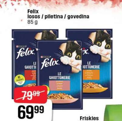 Felix losos / piletina / govedina