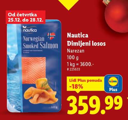 Nautica Dimljeni losos