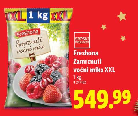 Freshona Zamrznuti voćni miks XXL