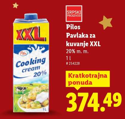 Pilos Pavlaka za kuvanje XXL
