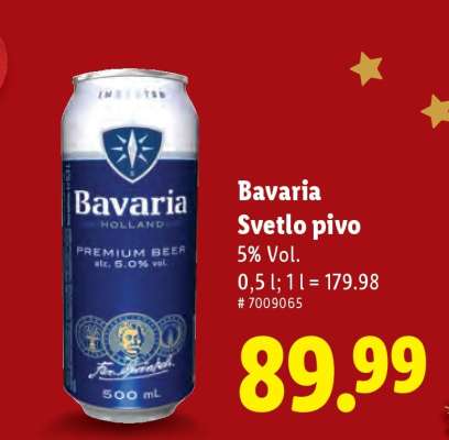 Bavaria Svetlo pivo